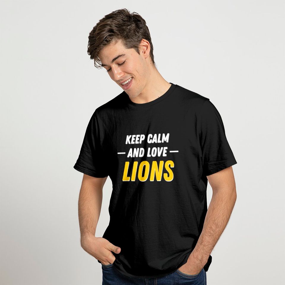 Lion Love Calm Wildcat Lioness Wild Predator Roar T-shirt