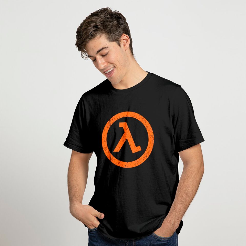 Half Life Lambda Symbol - Half Life Lambda Symbol - T-Shirt