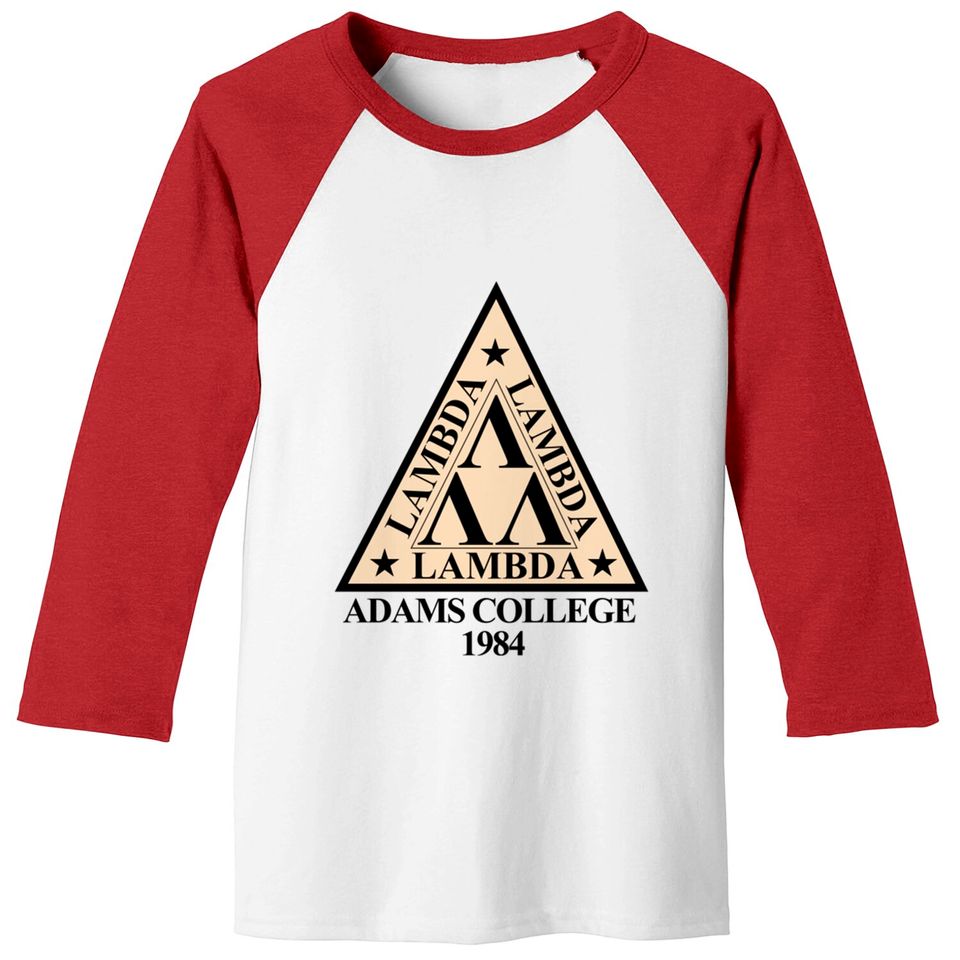 Tri Lambda Fraternity Adams College 1984 - Revenge Of The Nerds - Baseball Tees