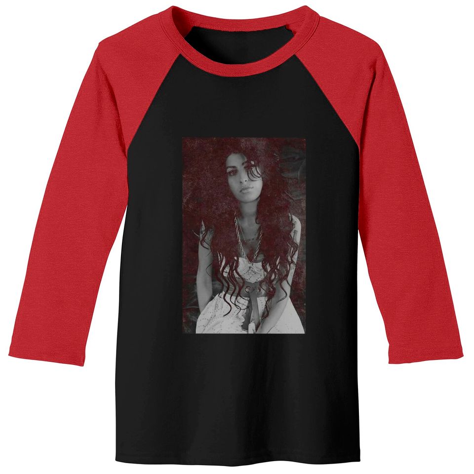 Amy Winehouse Back to Black Frank Pose 2 Tee Baseball Tees