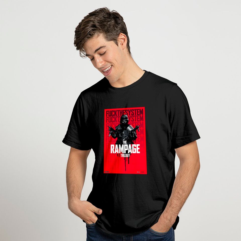 Rampage Trilogy - Special Limited Edition Red Tee T-shirt
