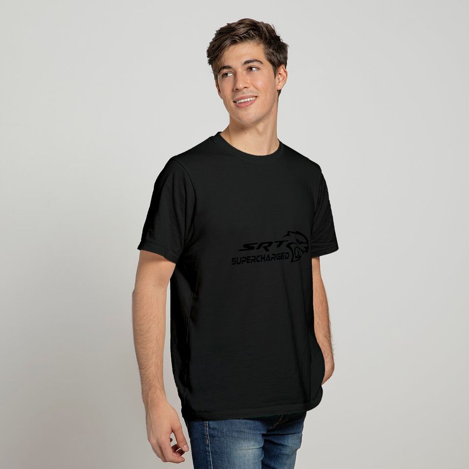srt hellcat logo T-shirt