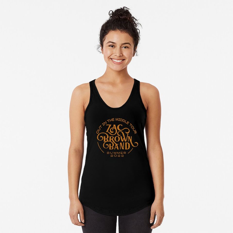 Zac Brown Band Out In The Middle Tour Tank Tops