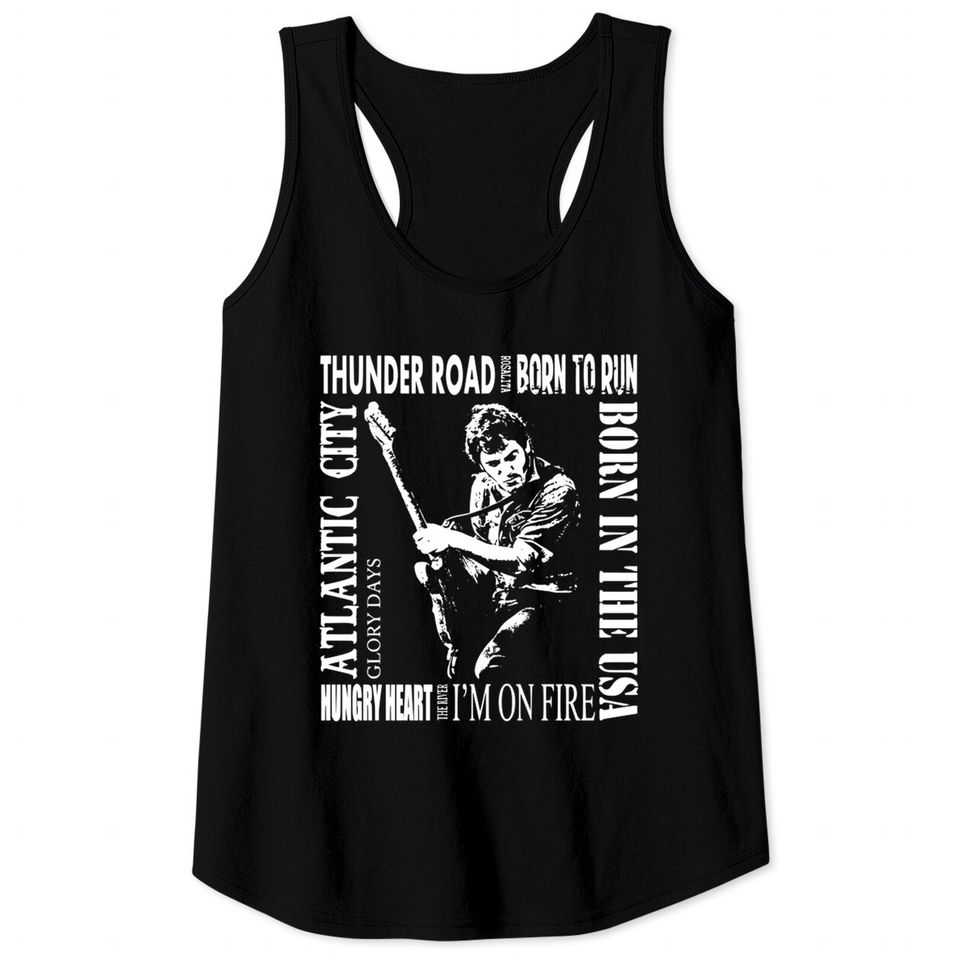Bruce Springsteen Tank Tops