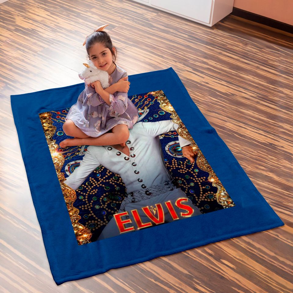 Austin Butler Elvis Baby Blanket,Elvis Presley 2022 Movie Austin Butler Baby Blankets,