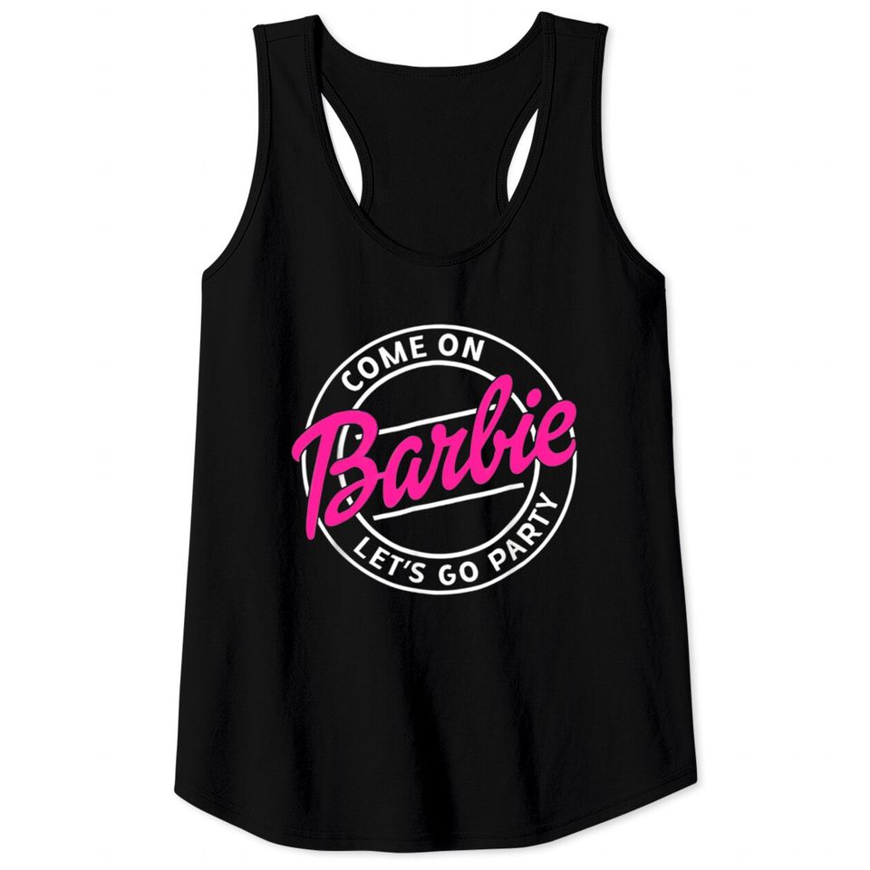 Barbie Let's Go Party Tank Tops