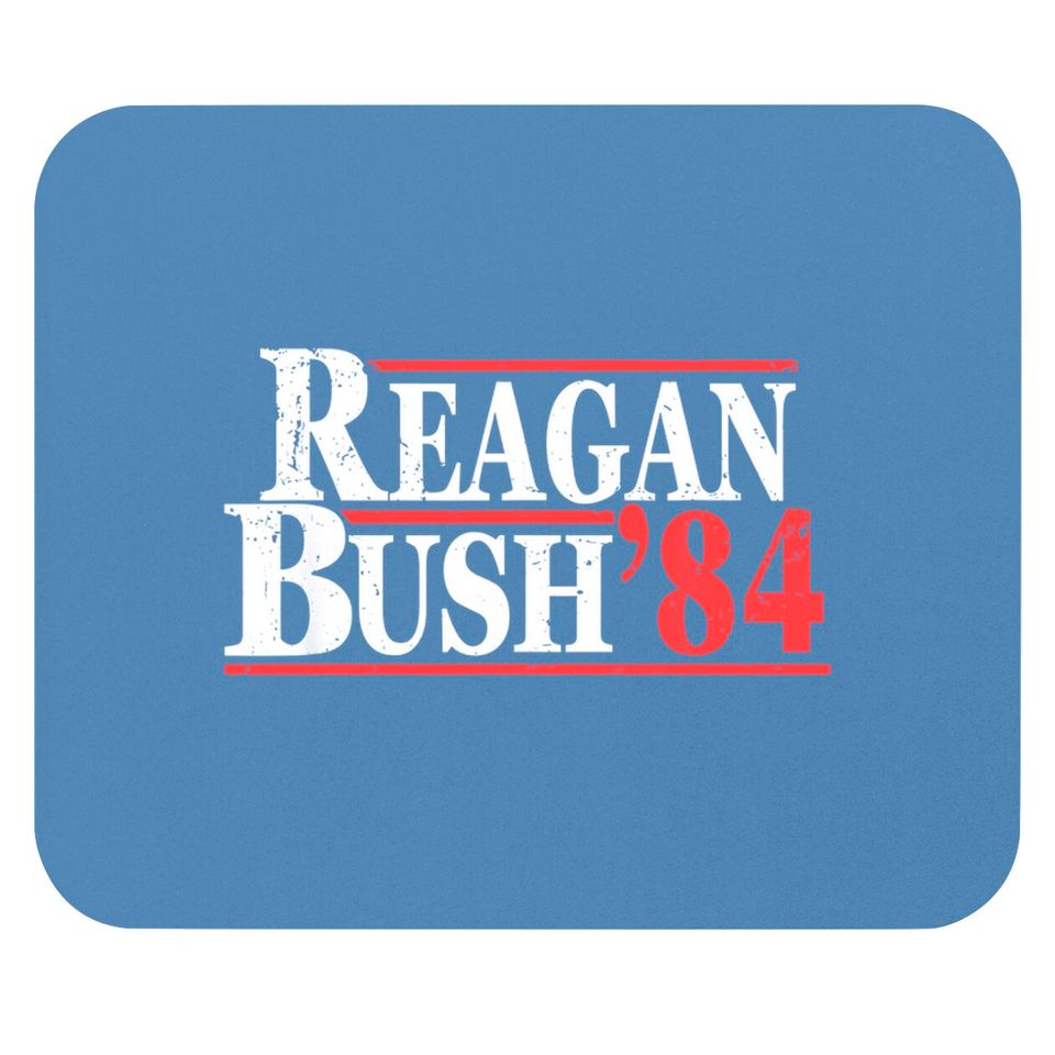Reagan Bush '84 | Vintage Style Conservative Republican GOP Mouse Pads