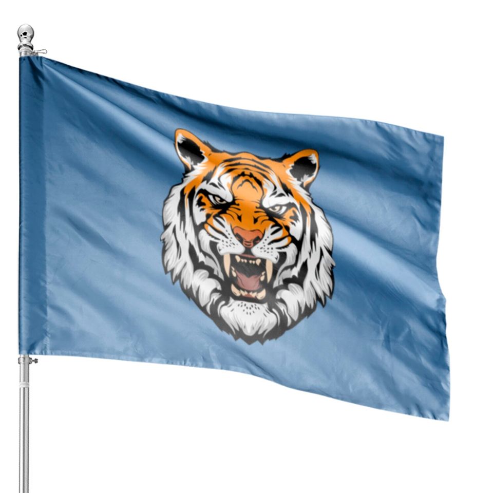 tiger House Flags