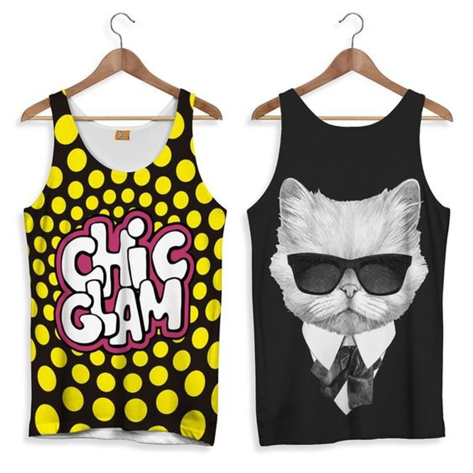 Chic Glam Tank Top 3D