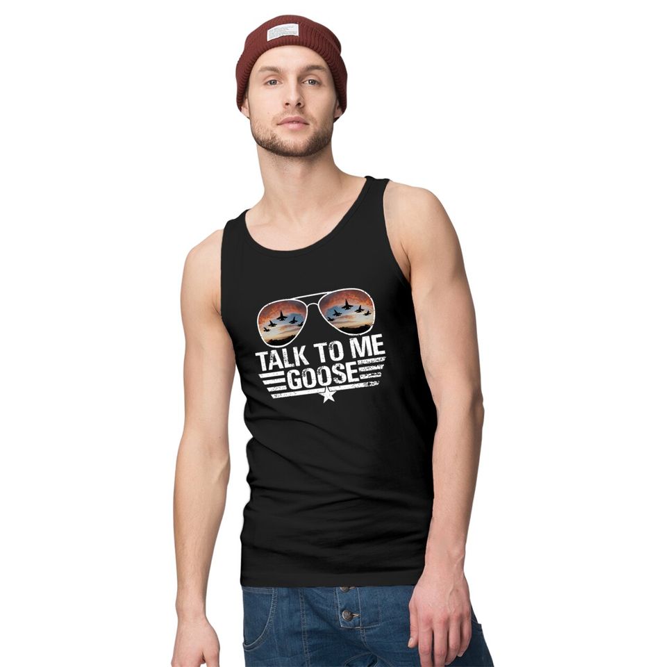 Talk to Me Goose Shirt - Maverick Tank Tops