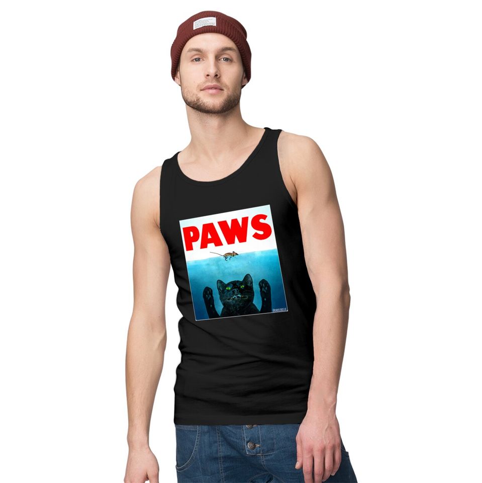 Paws (Cat Jaws) - Cat - Tank Tops