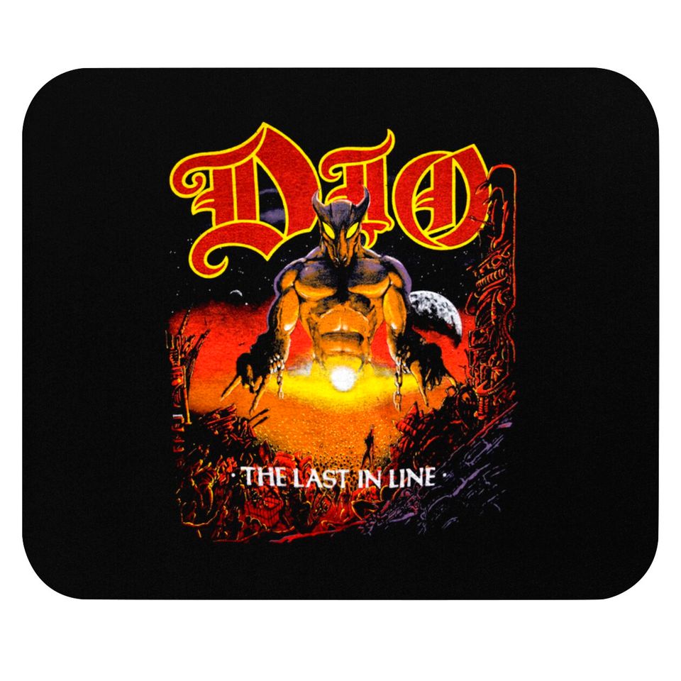 Dio Last In Line Tour, Dio band 80s Mouse Pads, Dio Heavy Metal Rock band Mouse Pads