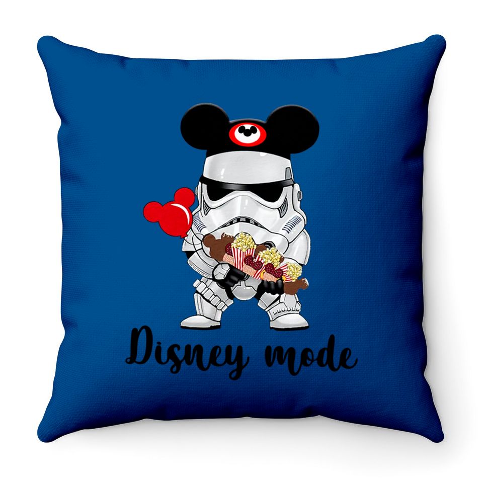 Disney Vacation Throw Pillow, Disney Mode Throw Pillows With Stormtrooper Throw Pillows