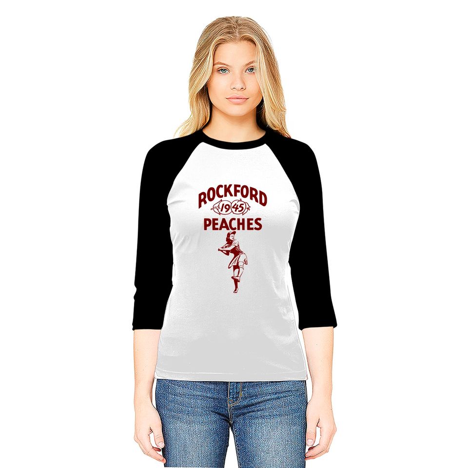 Rockford Peaches - Baseball - Baseball Tees