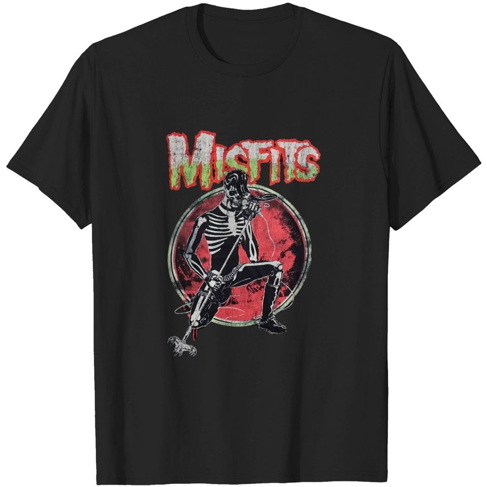 vintage misfits skull - Band - T-Shirt