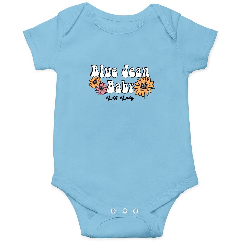 Elton John Onesie, Blue Jean Baby, L.A. Lady, Tiny Dancer graphic Onesies