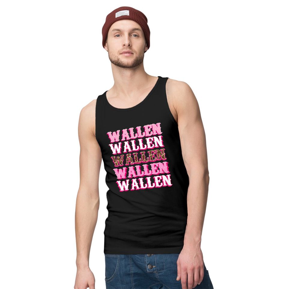 Wallen Tank Tops, Western Country Tank Tops