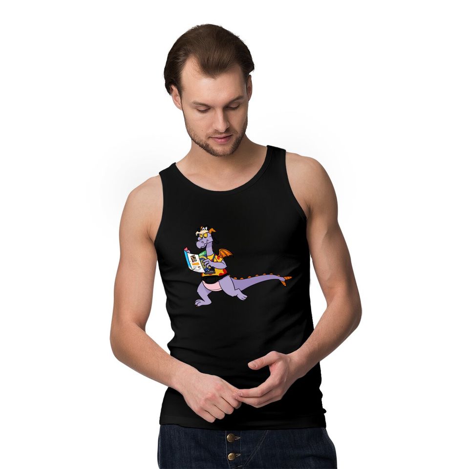 Tourist Figment - Epcot - Tank Tops