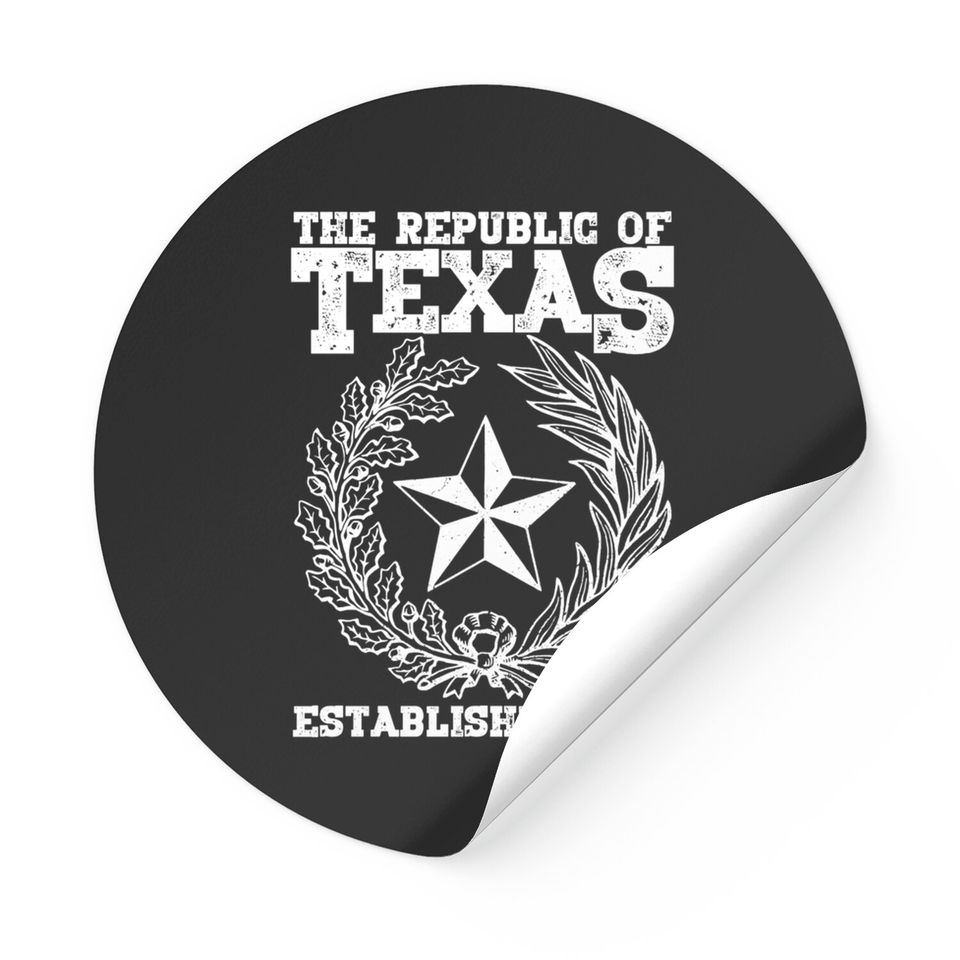 Republic of Texas - Texas - Stickers