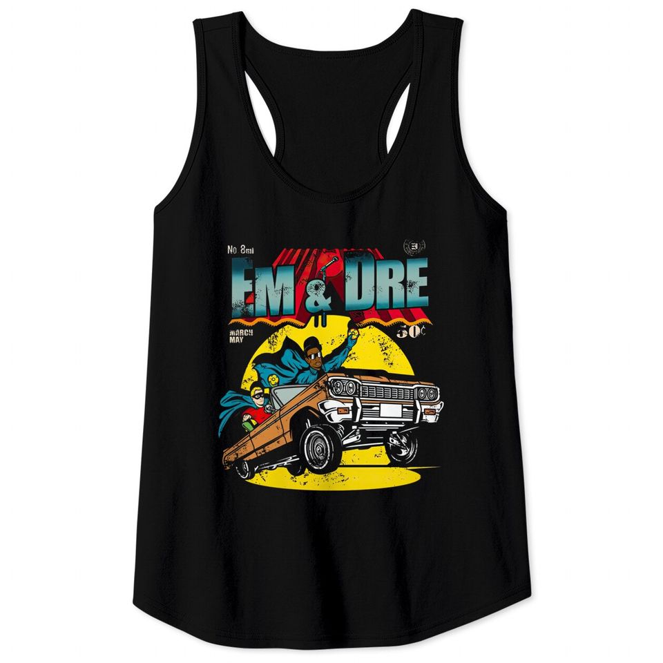 Eminem and Dr Dre Unisex Retro Tank Tops