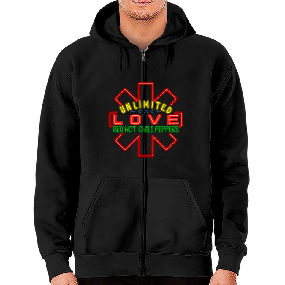 2022 Red Hot Chili Peppers Concert Zip Hoodies, Red Hot Chili Peppers Tour Zip Hoodies