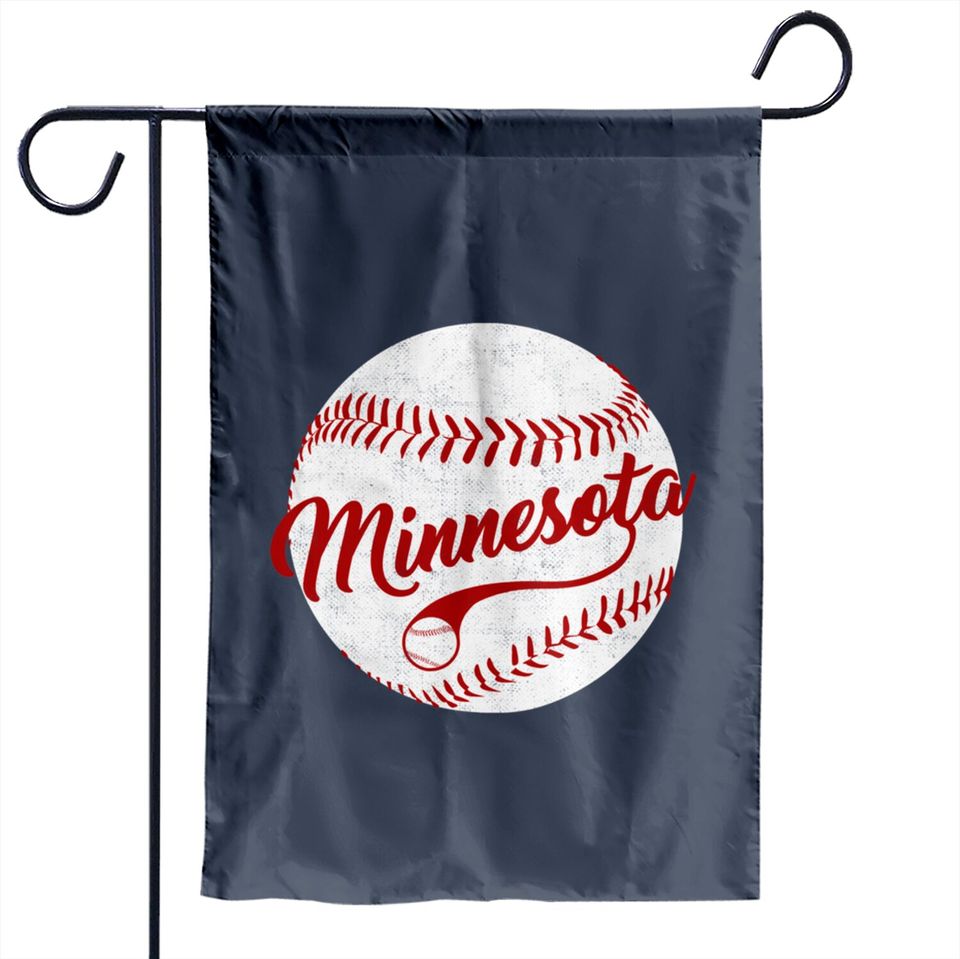 Baseball Minnesota Team Love Twin City National Pastime Garden Flags