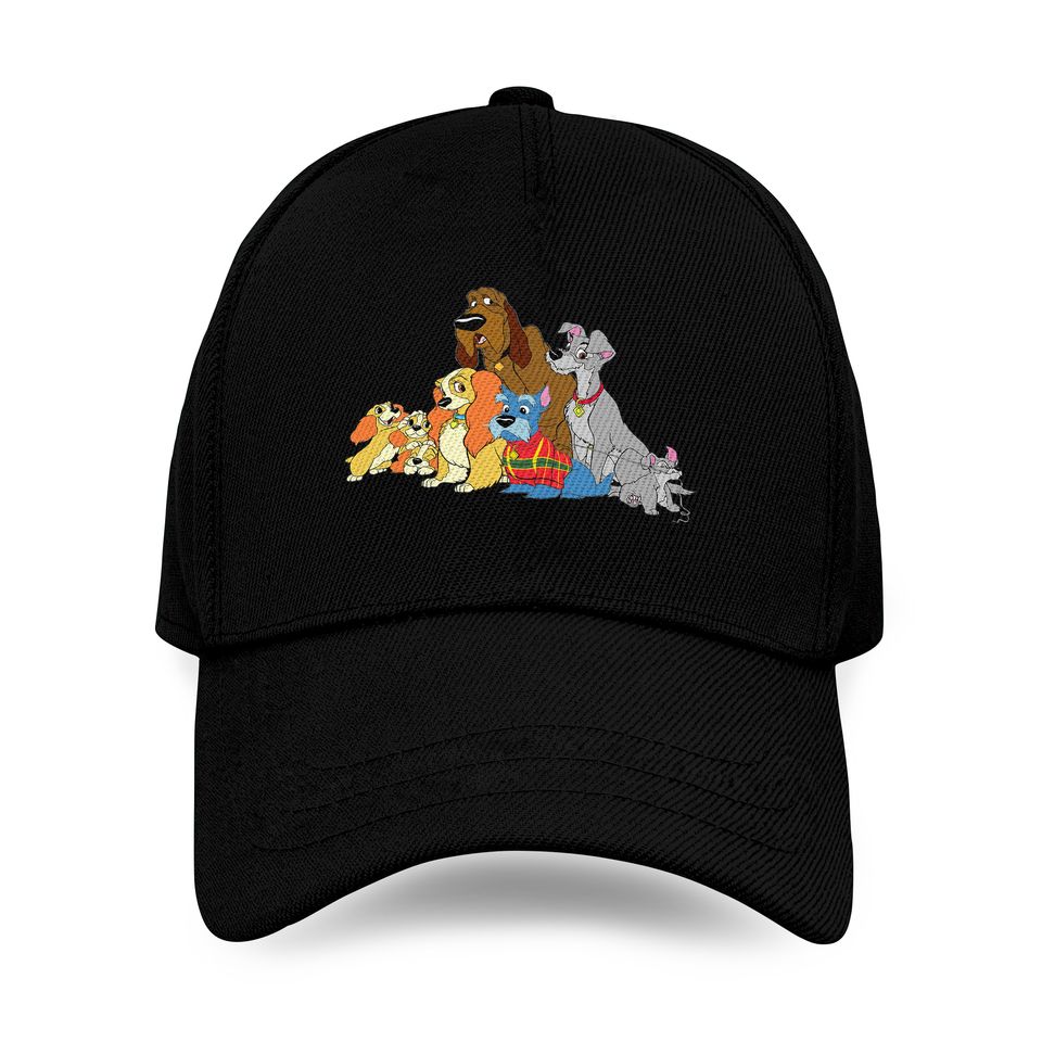 Lady And The Tramp Dogs Baseball Cap
