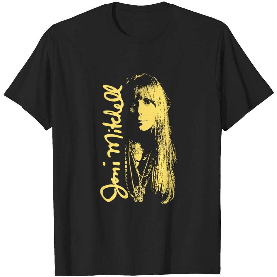 Joni Mitchell // 1970s Vintage - Joni Mitchell - T-Shirt