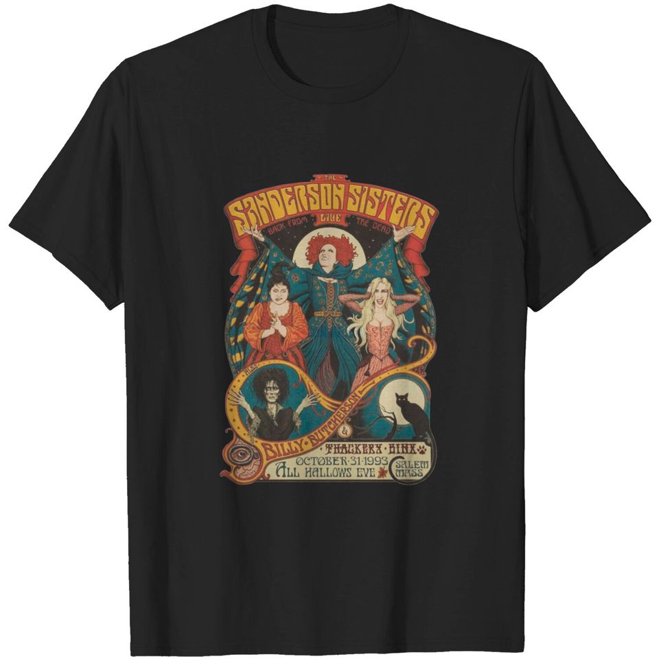 Hocus Pocus Sanderson Sisters Vintage Style Shirt