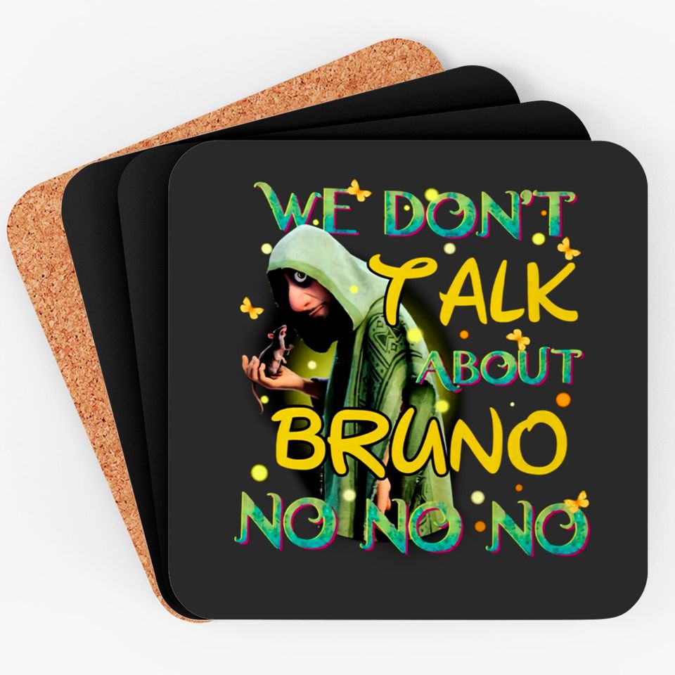 Disney Encanto We Don't Talk About Bruno Coasters