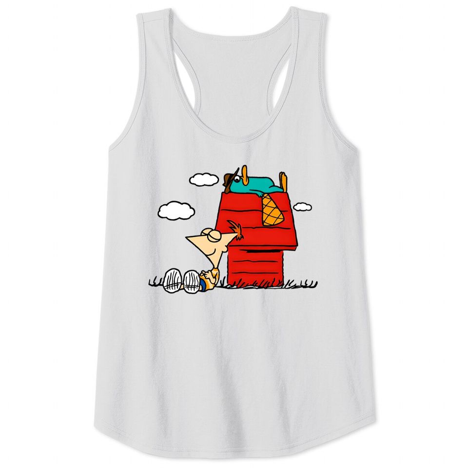 Snoophi! - Phineas And Ferb - Tank Tops