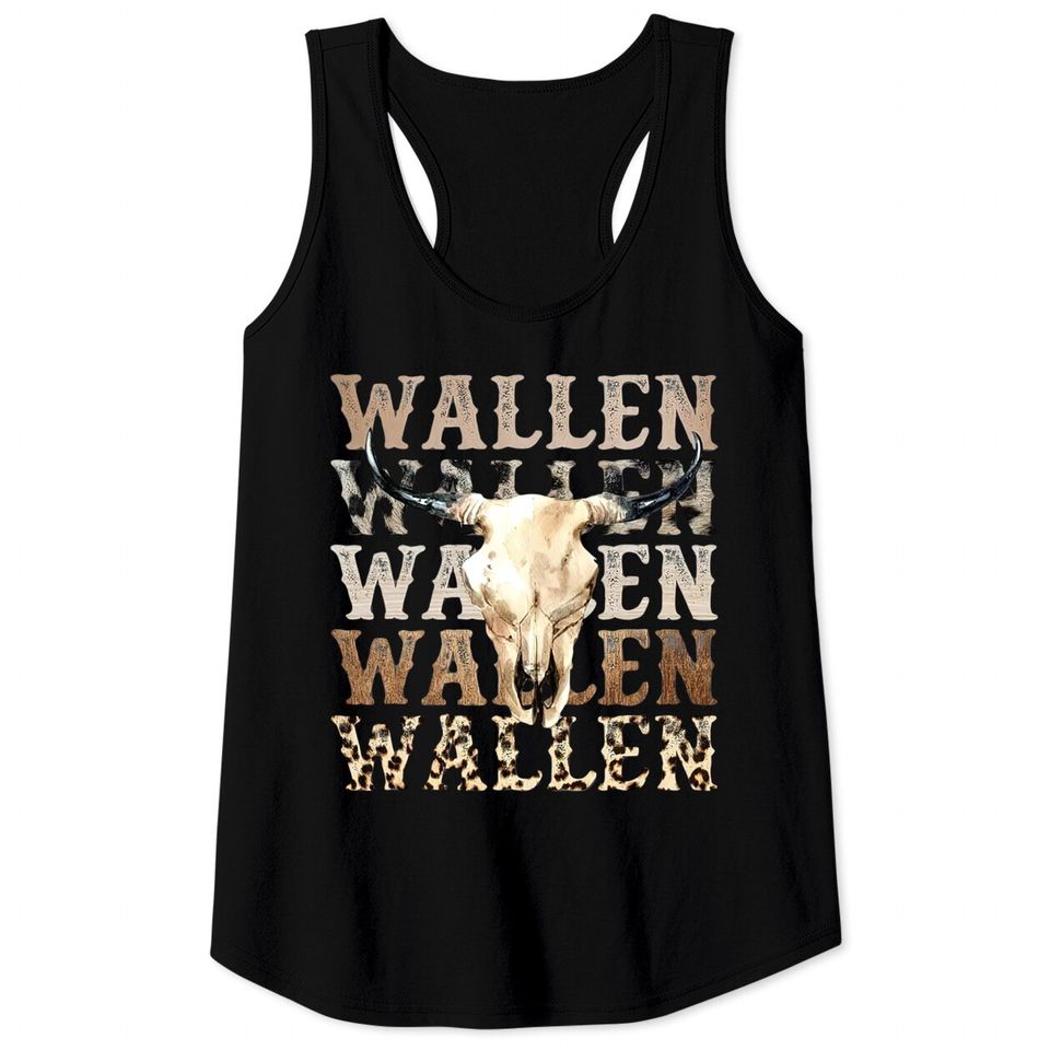 Cowboy Wallen Tank Tops