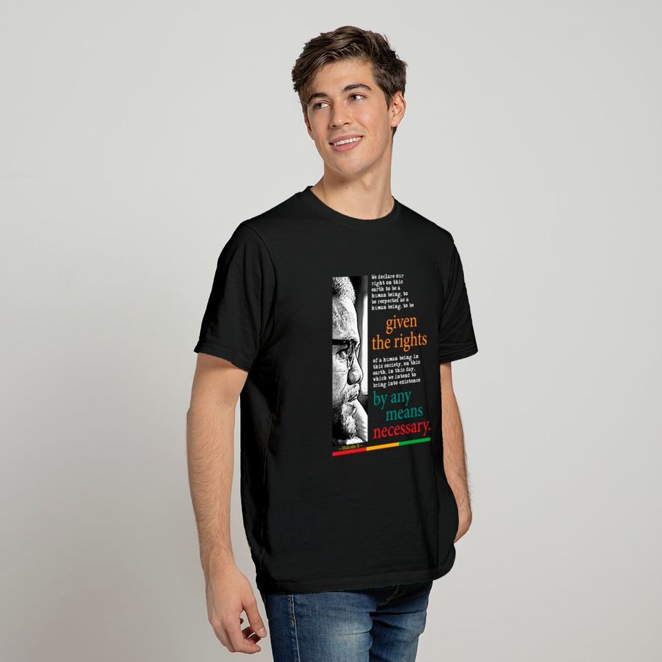 Malcolm X Nation - Malcolm X - T-Shirt