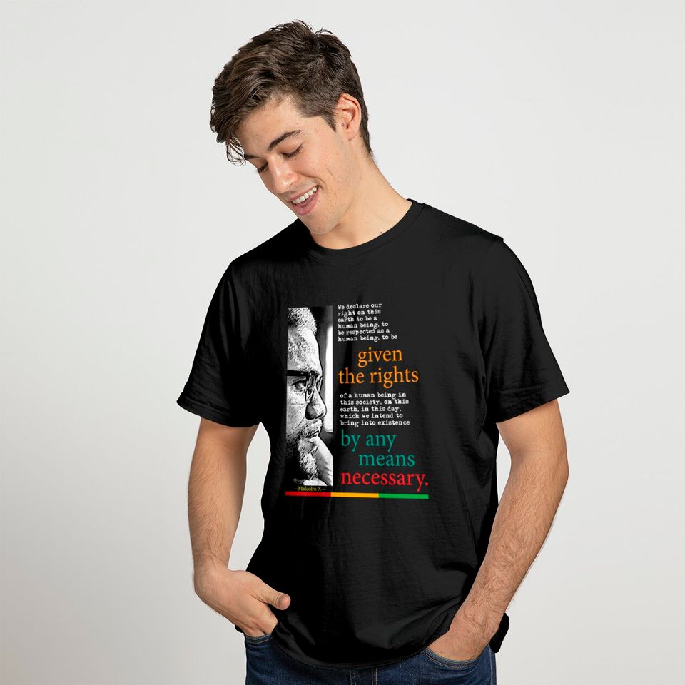 Malcolm X Nation - Malcolm X - T-Shirt
