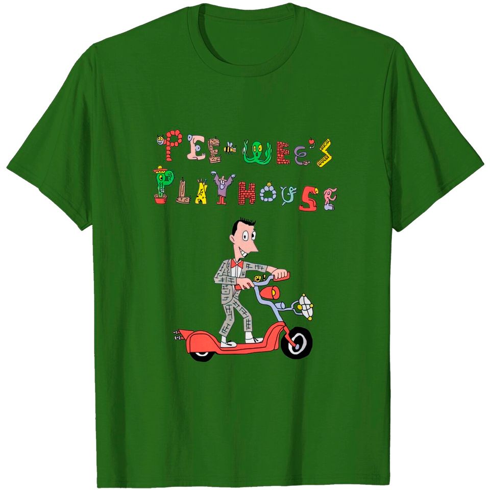 Playhouse Scooter - Pee Wee Herman - T-Shirt