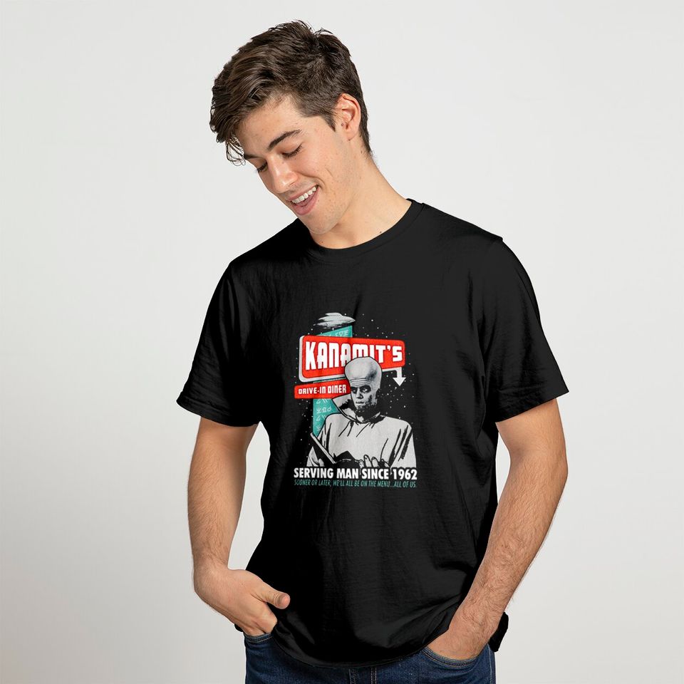 The Twilight Zone Kanamits Diner T-shirt