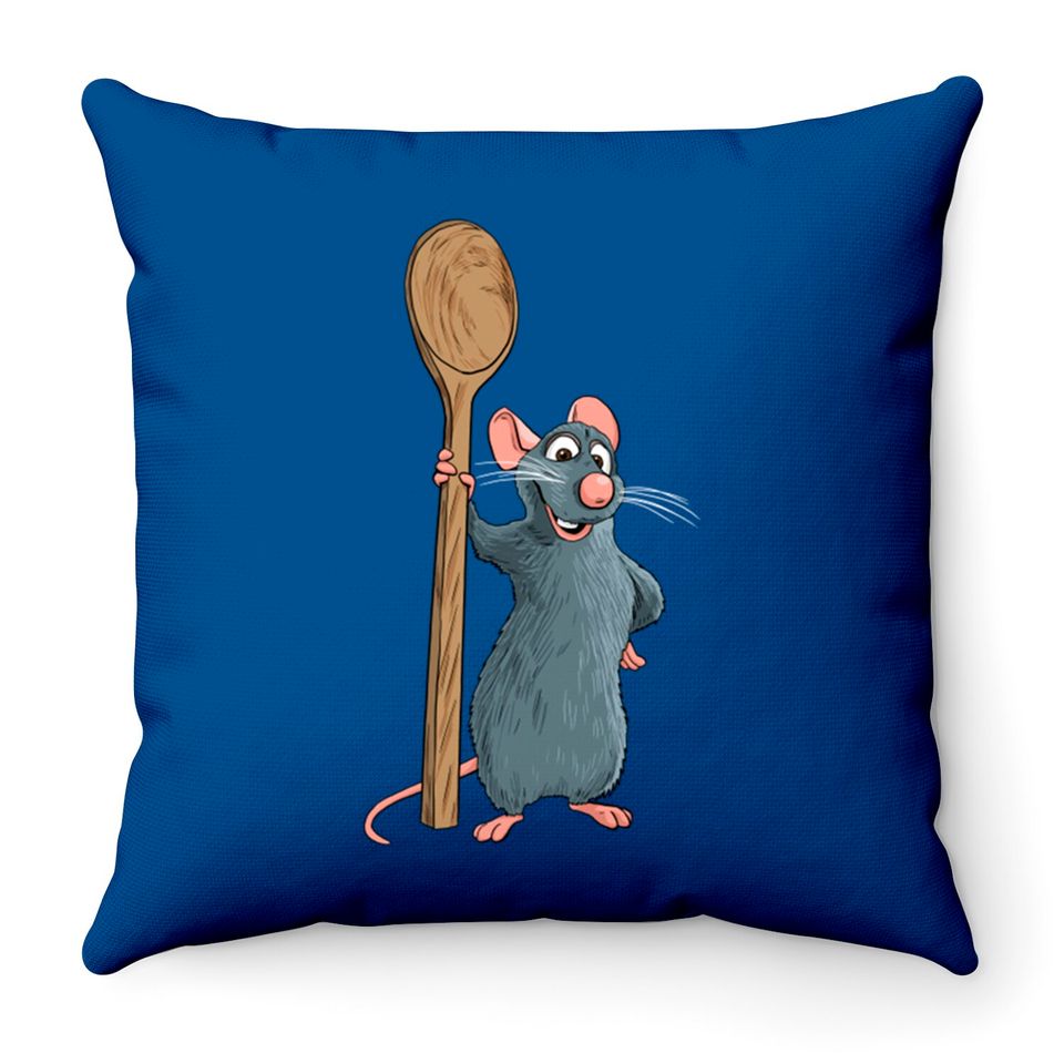 Remy from Ratatouille - Ratatouille - Throw Pillows