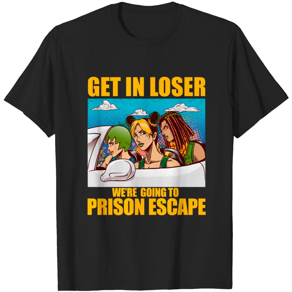 prison escape - Jojos Bizarre Adventure - T-Shirt