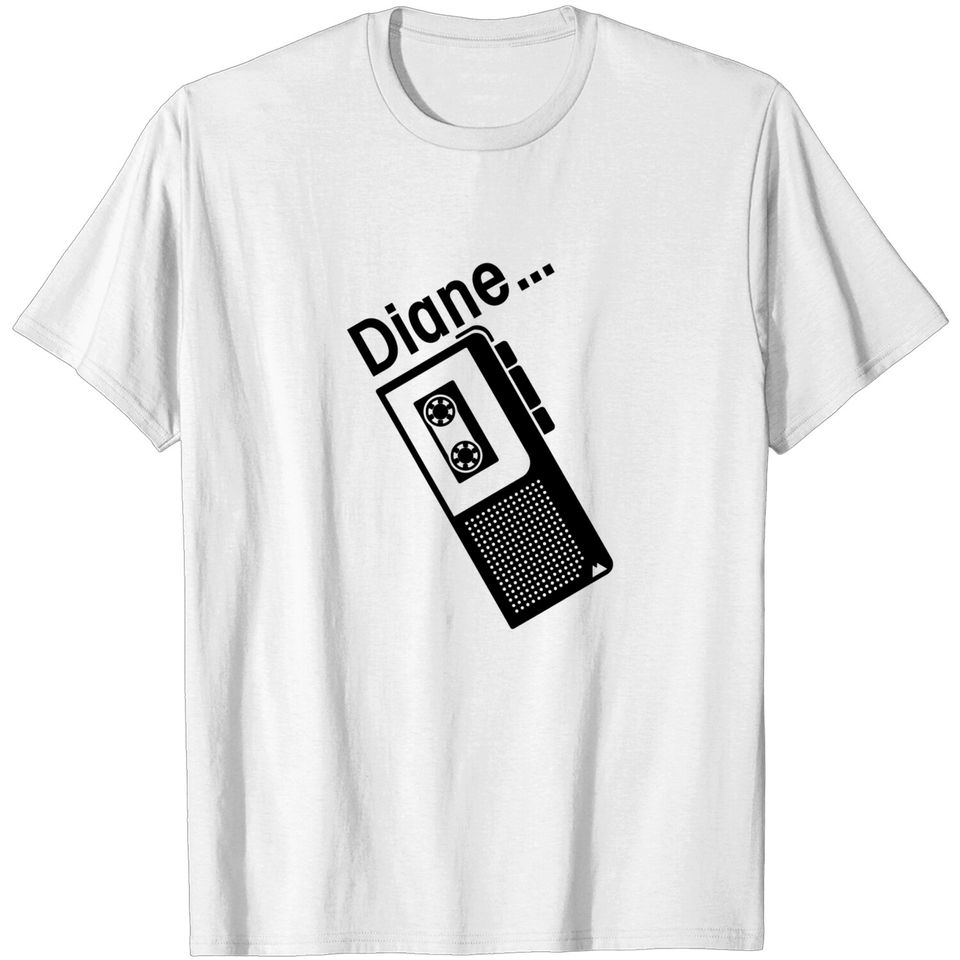 Twin Peaks Diane Dictaphone - Twin Peaks - T-Shirt