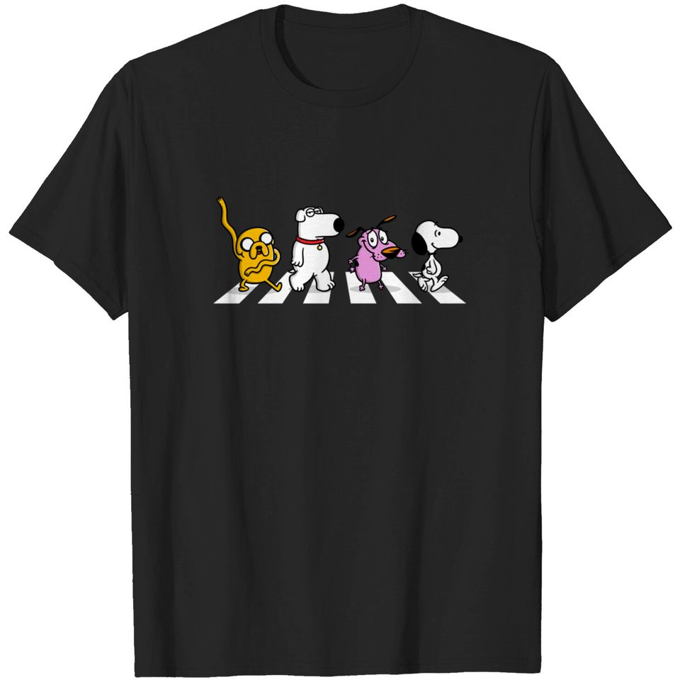 Dogs on Abbey Road T-shirt