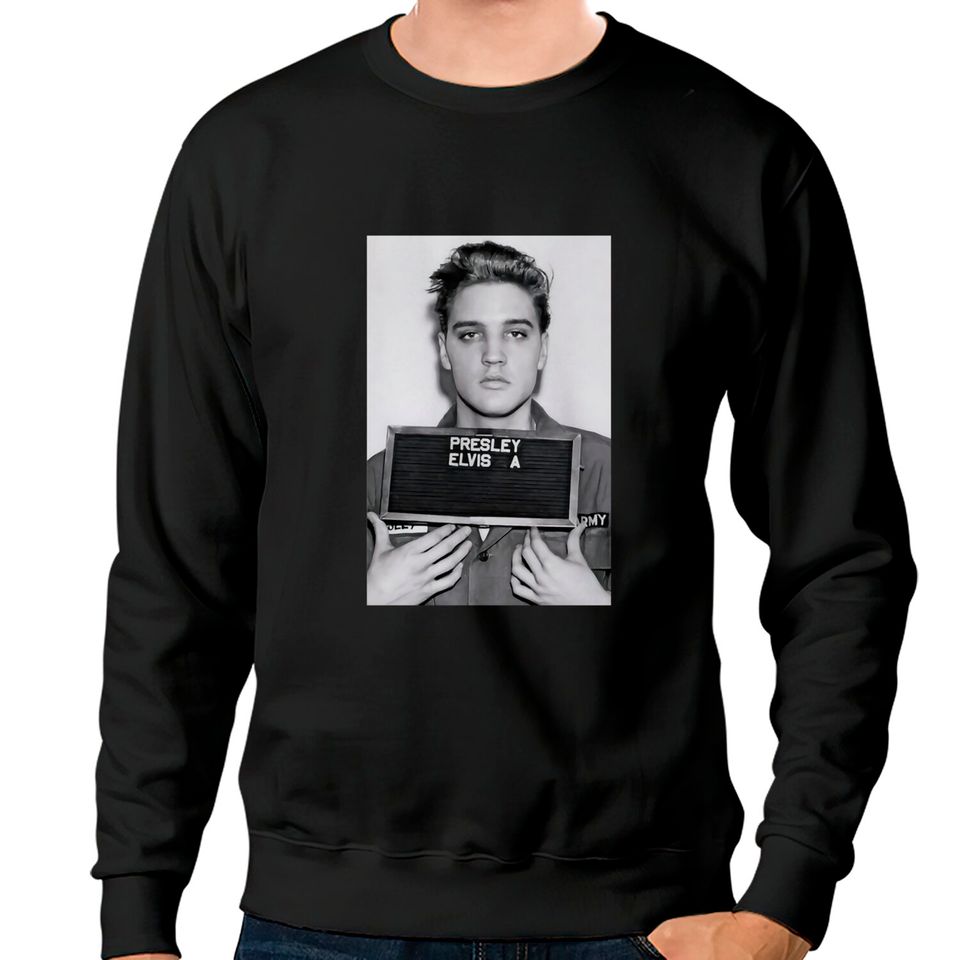 Elvis Presley Mugshot Sweatshirt