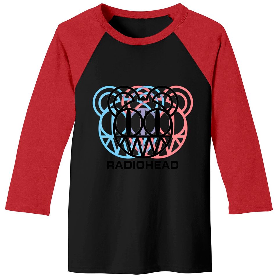 Radiohead Logo Dizzy Glitch - Radiohead - Baseball Tees