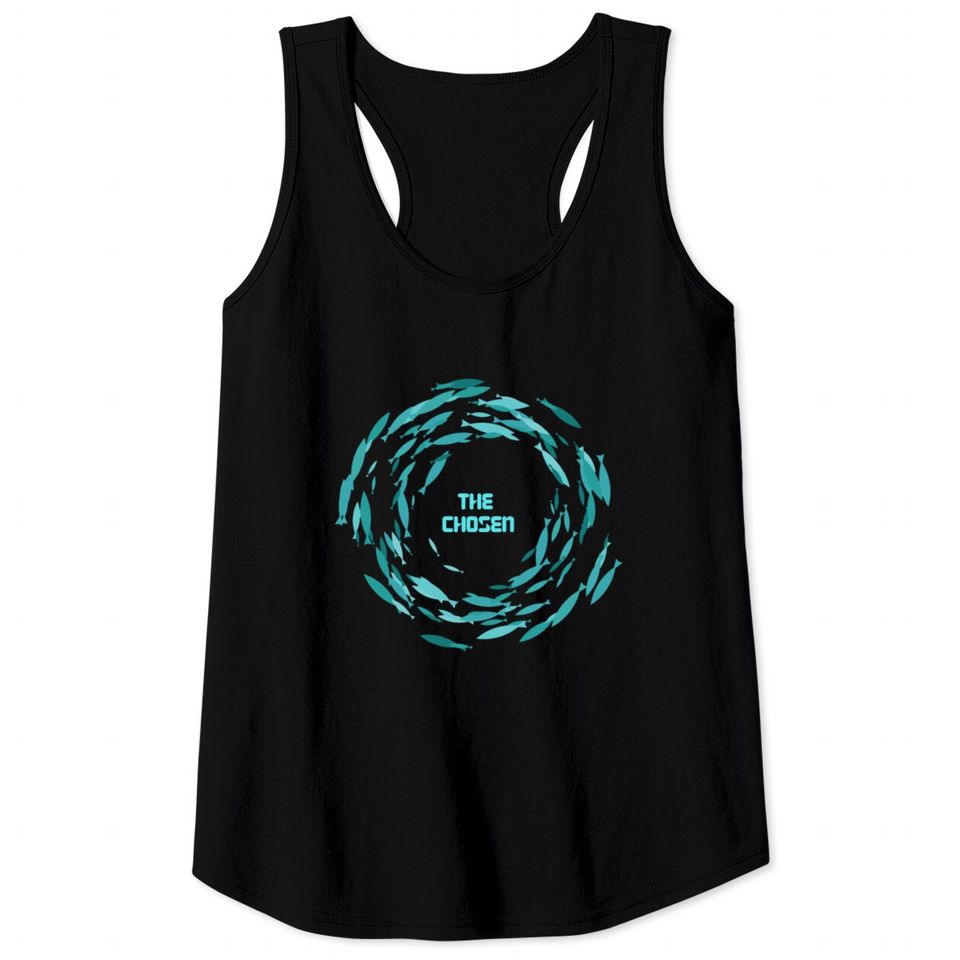 Cycle Fish The Chosen Merch Against The Current Tank Tops