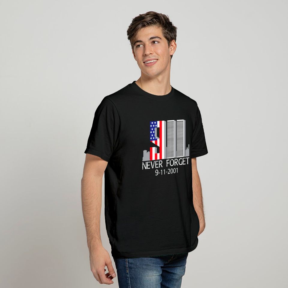 9/11 never forget T-shirt
