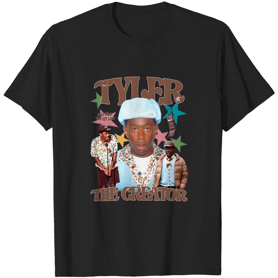 Tyler The Creator graphic tee design digital art