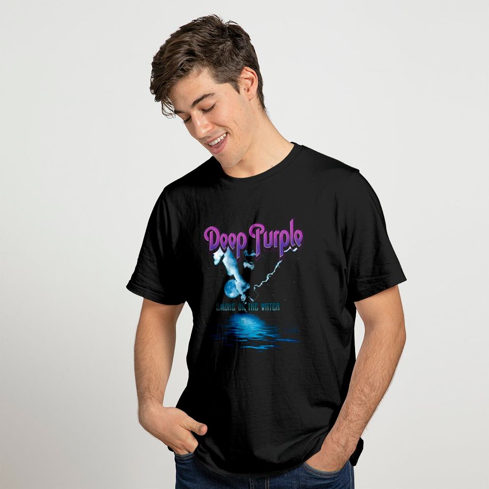 Deep Purple Smoke on the Water Machine Head Official Tee T-Shirt
