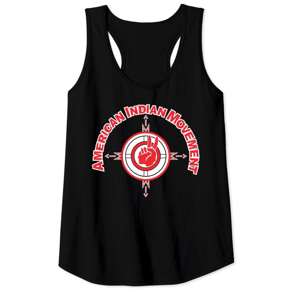 American Indian Movement Tank Tops