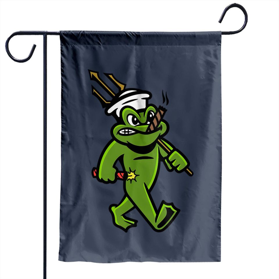 US Navy SEAL Freddie Frog - Freddie Frog - Garden Flags