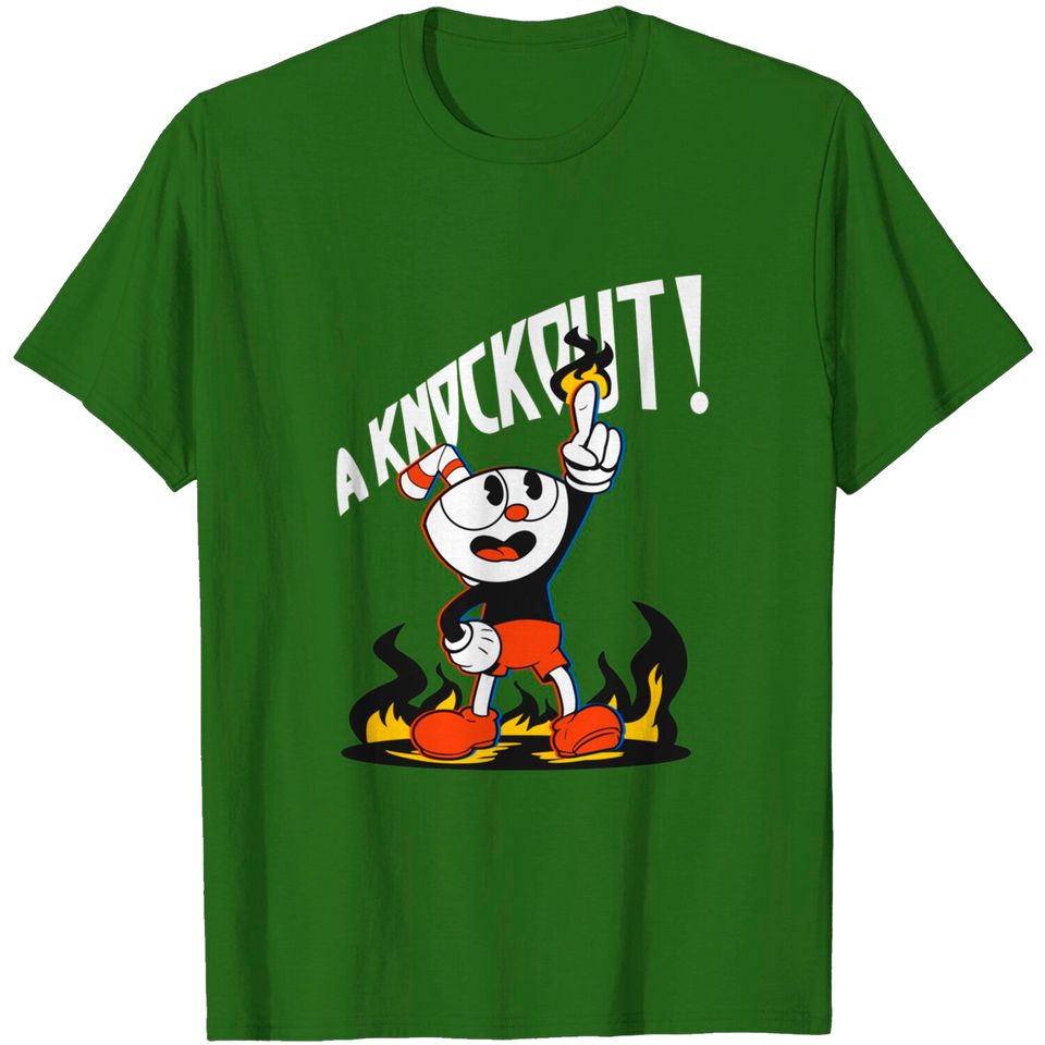 It's A Knockout! - Cuphead - Cuphead - T-Shirt