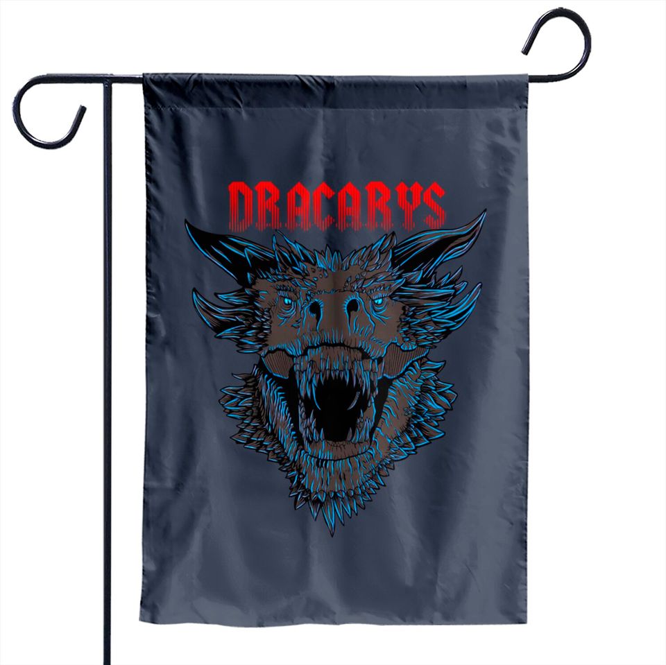 House of the Dragon Dracarys Garden Flags